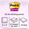 Post-it® Super Sticky Notes - Supernova Neons Color Collection 2