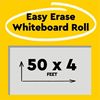 Post-it® Easy Erase Whiteboard Surface, White, 50' x 4' 2