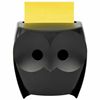 Post-it® Owl Notes Dispenser Black 1