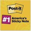 Post-it® Notes Pop-up Notes, 3" x 3" , Cape Town Color Collection, Pack Of 18 Pads 3