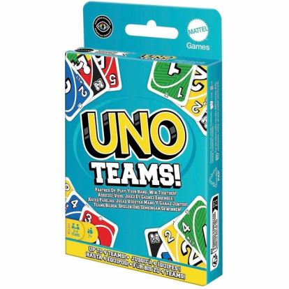 UNO Teams Card Game For Family Nights, Game Nights, Travel, Camping & Parties 1