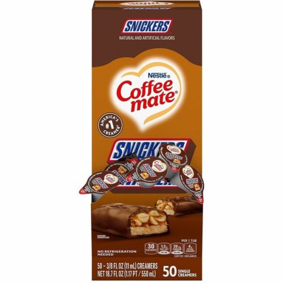 Coffee mate Creamer Snickers Flavor Singles 1