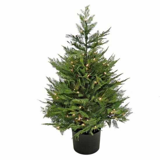 National Tree Cypress Artificial Tree 1