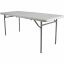 National Public Seating Industrial Fold-in-Half Tables 1