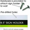 nudell Plastic Sign Holders 3
