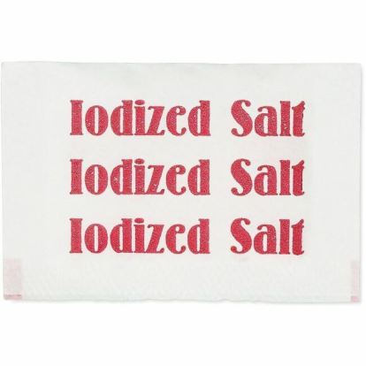 Office Snax Single-Serve Iodized Salt Packets 1