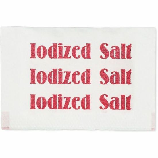 Office Snax Single-Serve Iodized Salt Packets 1