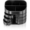Officemate 2200 Series Double Supply Organizer with 11 Compartments, Black 3