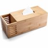 Officemate Bamboo Tissue Box 1