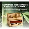 Officemate Bamboo Desk Organizer 2