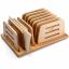 Officemate Bamboo Large File Sorter 1