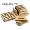 Officemate Bamboo Small File Sorter 2