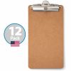 Officemate 83156 Receipt Clipboard, Portrait, Top Clip, 12pk 3
