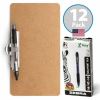 Officemate 83159 Receipt Clipboard, Side Clip, w/Pens, Side, 12pk 1