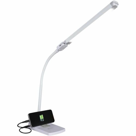 OttLite Swivel LED Desk Lamp with USB Charging and Stand 1