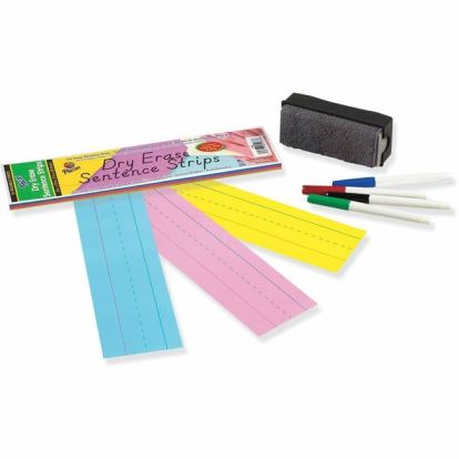 Pacon Reusable Dry-Erase Sentence Strips 1