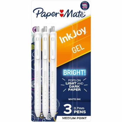 Paper Mate Inkjoy Gel Bright! Pens, Medium Point (0.7mm) 1