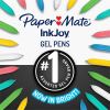 Paper Mate Inkjoy Gel Bright! Pens, Medium Point (0.7mm) 2
