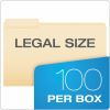 Pendaflex 1/3 Tab Cut Legal Top Tab File Folder 5