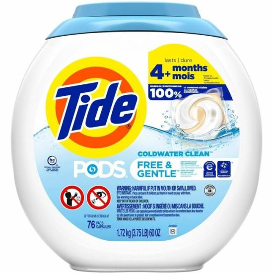Tide Free & Gentle Laundry Detergent 1