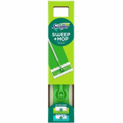 Swiffer Sweep and Mop Deluxe, 2-in-1 Floor Mopping and Sweeping Kit 1