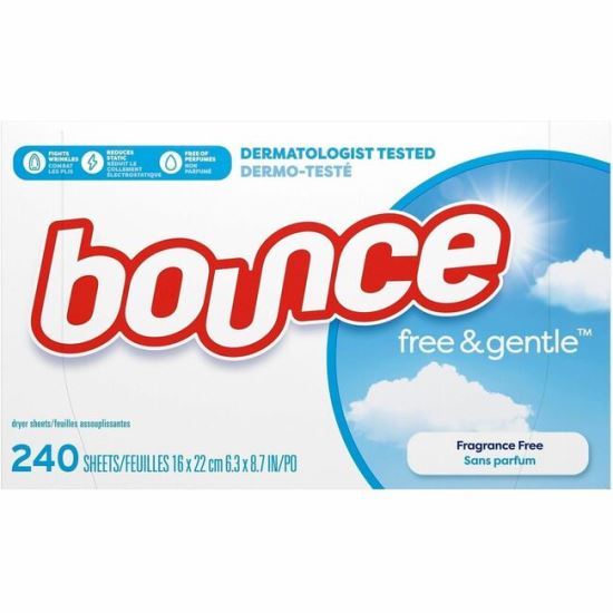 Bounce Free & Gentle Dryer Sheets 1