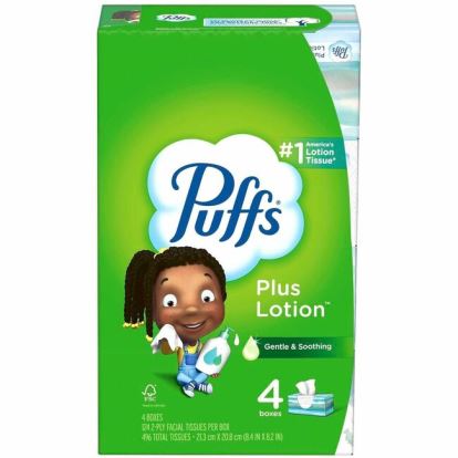 Puffs Plus Lotion Facial Tissue 1