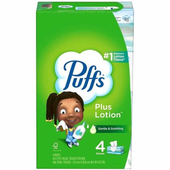 Puffs Plus Lotion Facial Tissue 1