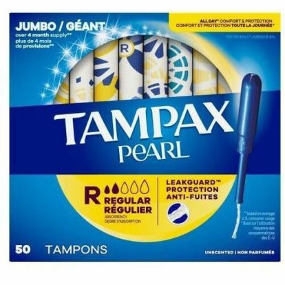 Tampax Pearl Regular Tampons 1