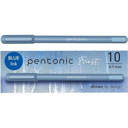 Pentonic Frosted Barrel Ballpoint Pens 1