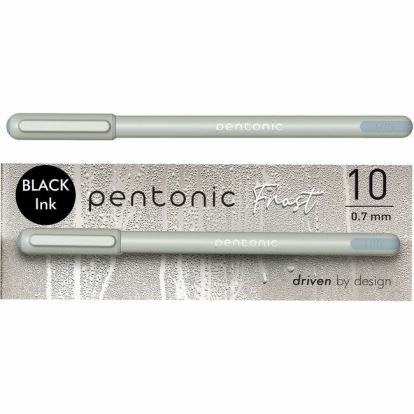 Pentonic Frosted Barrel Ballpoint Pens 1