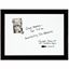 Quartet Home Décor Magnetic Dry-Erase Board, 17" x 23" , Ebony Frame 1
