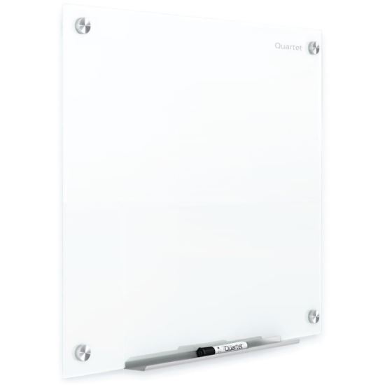 Quartet Infinity Magnetic Glass Dry-Erase Board, White, 48" x 48" 1