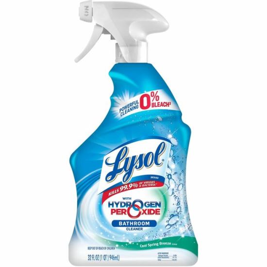 Lysol Hydrogen Peroxide Bathroom Cleaner 1