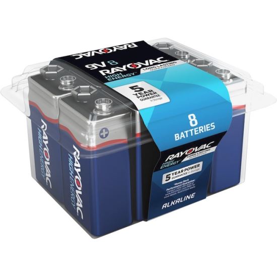 Rayovac Fusion Advanced Alkaline 9V Batteries 1