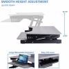 Rocelco Standing Desk Converter 5