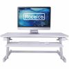 Rocelco ADR 32" Adjustable Desk Riser with EVR 2