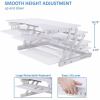 Rocelco ADR 32" Adjustable Desk Riser with EVR 4