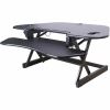Rocelco CADR-46 Corner Sit-to-Stand Desk Riser 1