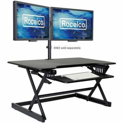 Rocelco Sit-to-Standing Desk Riser 1
