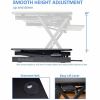 Rocelco Sit-to-Standing Desk Riser 5