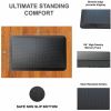 Rocelco Standing Desk Converter & Commercial-grade Anti-Fatigue Mat 5