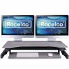 Rocelco DADRG - Sit Stand Desk Riser 3