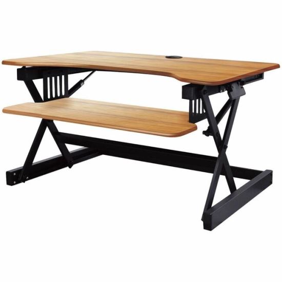 Rocelco DADRT-40 Sit Stand Desk Riser 1