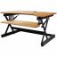 Rocelco DADRT-40 Sit Stand Desk Riser 1