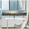 Rocelco RDM3 Desk Mount for LCD Monitor, LED Monitor, Display Stand - Black - Landscape/Portrait 3