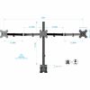Rocelco RDM3 Desk Mount for LCD Monitor, LED Monitor, Display Stand - Black - Landscape/Portrait 4
