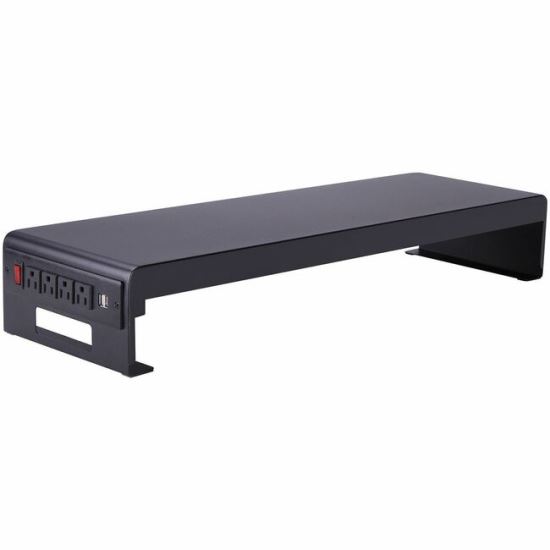 Rocelco Dual Monitor Stand AC-USB 1