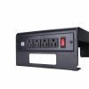Rocelco Dual Monitor Stand AC-USB 5