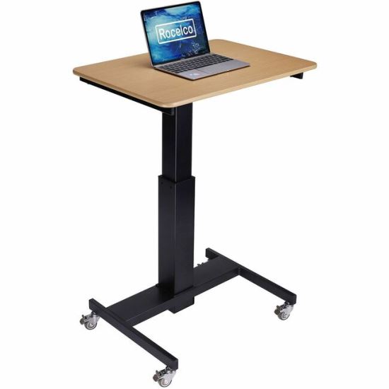 Rocelco Sit-to-Stand School Desk with Book Box 1